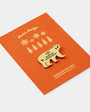 Traveler's Factory Brass Badge Bear
