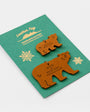 Traveler's Factory Leather Tag Bear