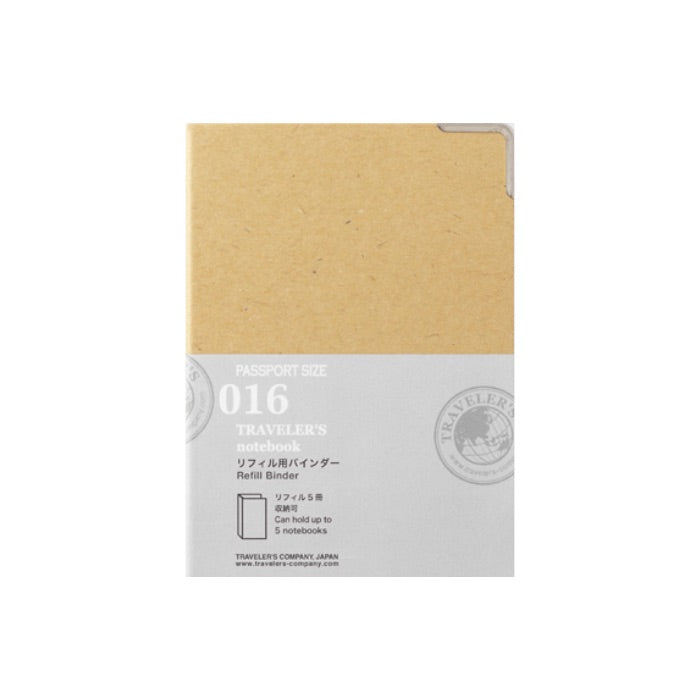 TRAVELER'S Notebook Passport Refill Binder 016