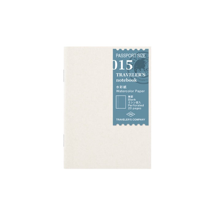 TRAVELER'S Notebook Passport Refill Watercolour Paper 015