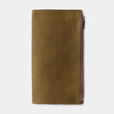 Traveler's Factory Cotton Zipper Case Olive