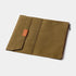 Traveler's Factory Cotton Zipper Case Olive Open