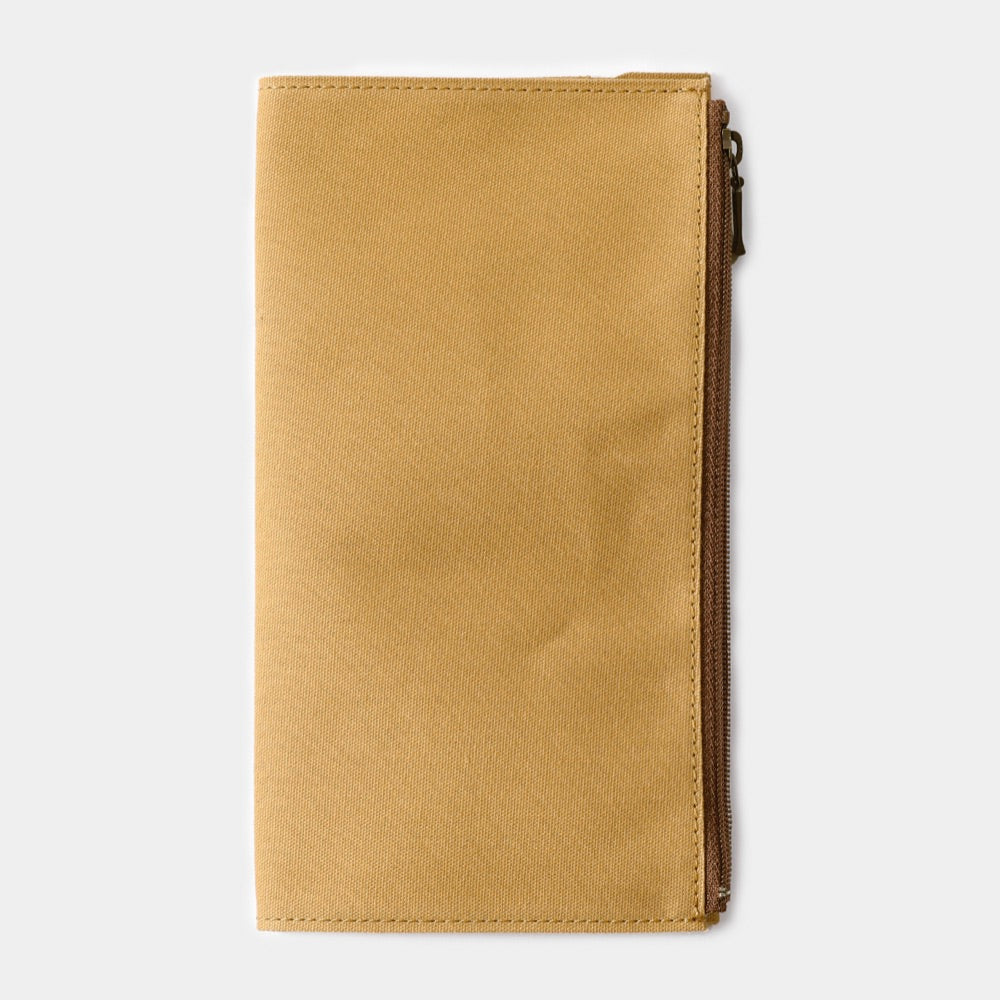 Travelers Factory Cotton Zipper Case Beige