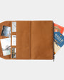 Travelers Factory Cotton Zipper Case Brown 2
