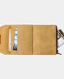 Travelers Factory Passport Cotton Zipper Case Beige 3