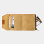 Travelers Factory Passport Cotton Zipper Case Beige 3