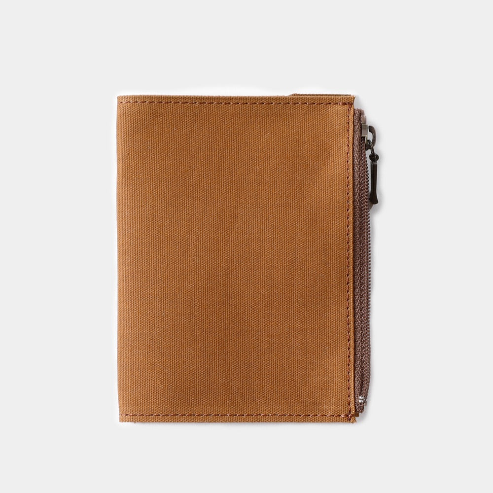 Travelers Factory Passport Cotton Zipper Case Brown