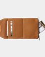 Travelers Factory Passport Cotton Zipper Case Brown 2
