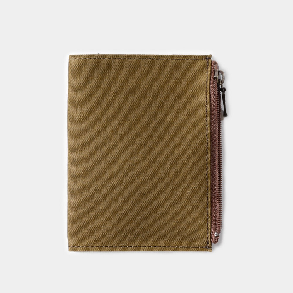 Travelers Factory Passport Cotton Zipper Case Olive