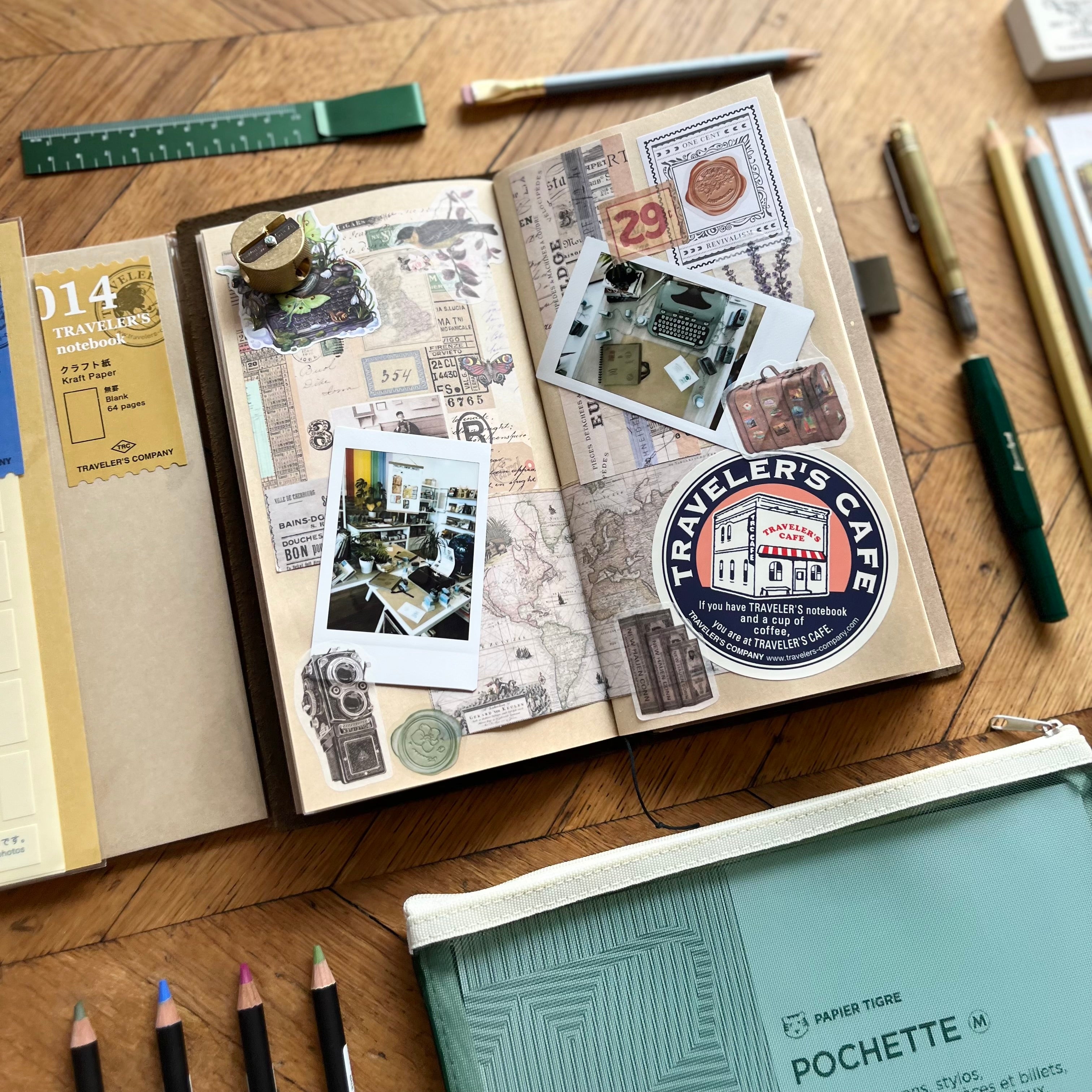 Travelers Notebook Scrapbook