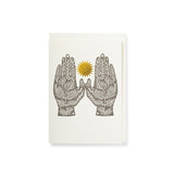 Two Hands Greeting Card