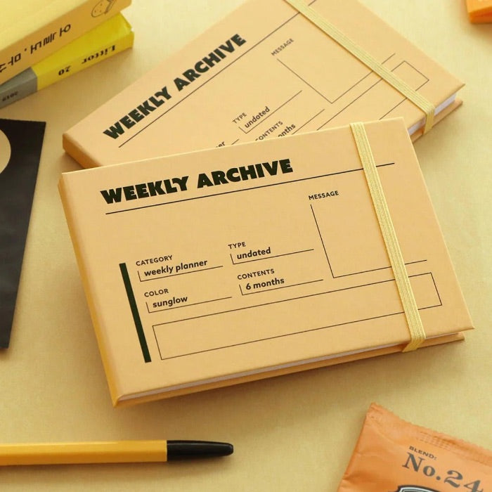 Weekly Archive Planner