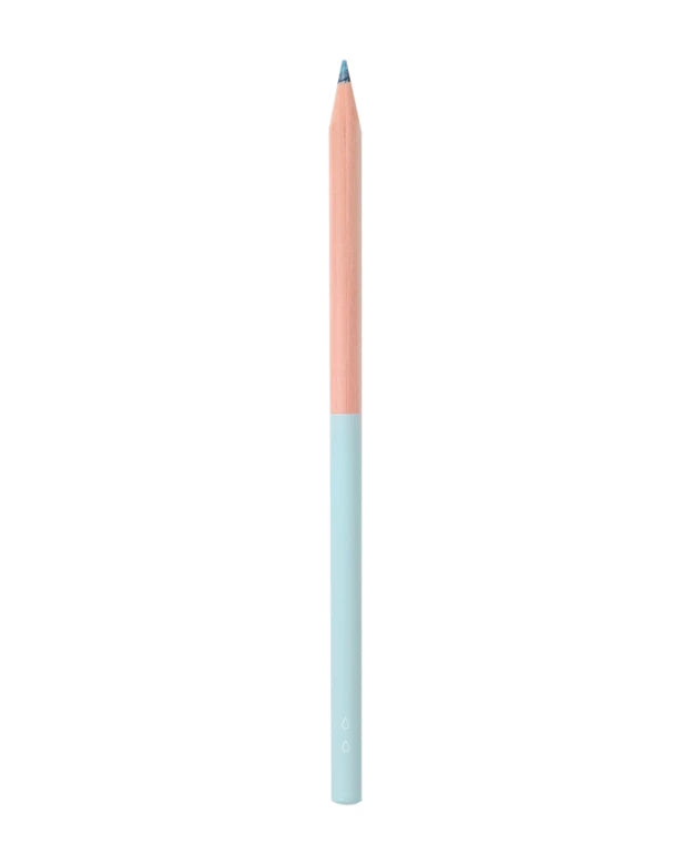 Half-Dipped Coloured Pencil