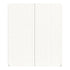 Notebook with grid and dot grid pages on a white background