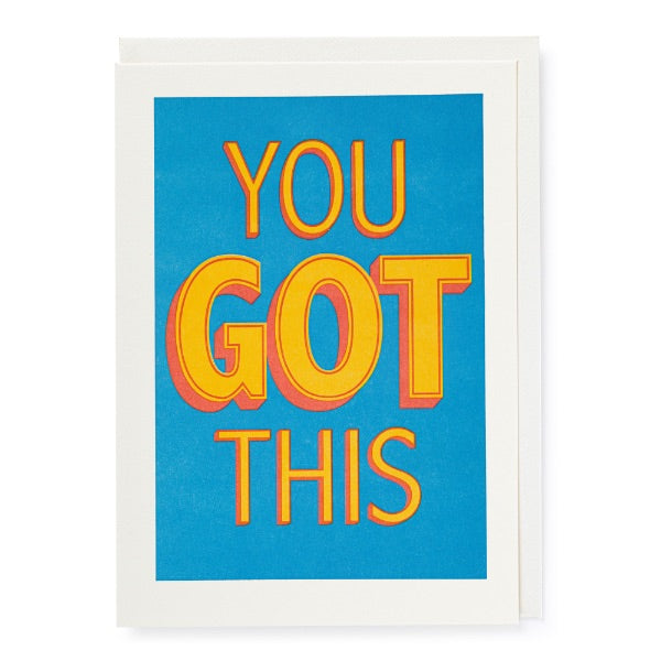 You Got This Greeting Card