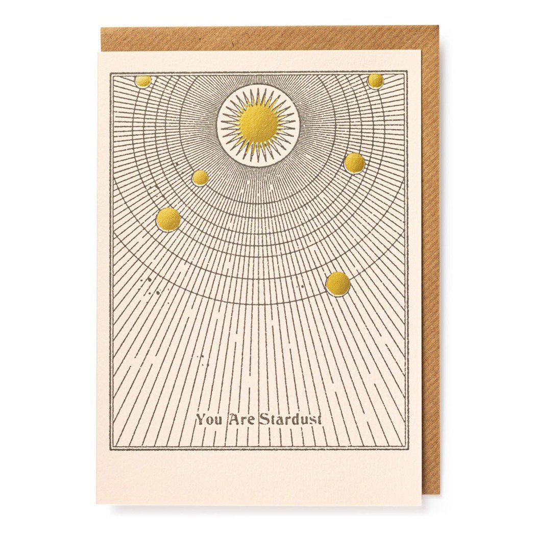 You are Stardust Greeting Card