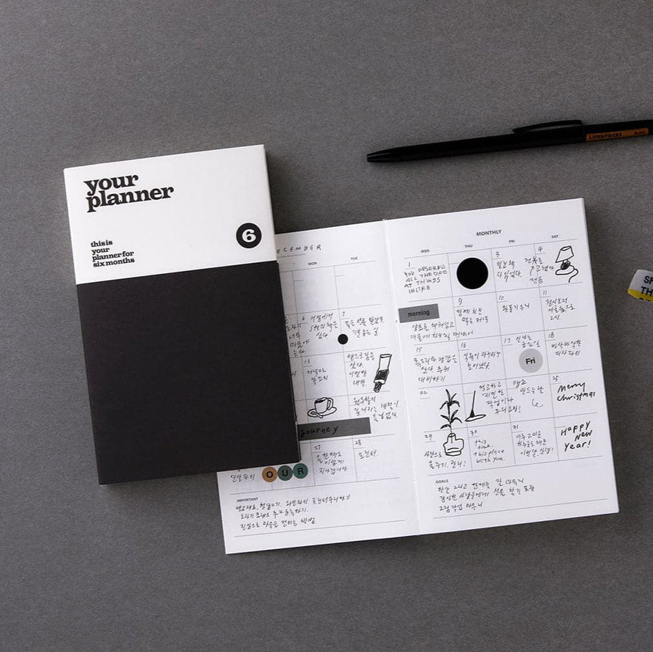 Your Planner Small (A6) Black