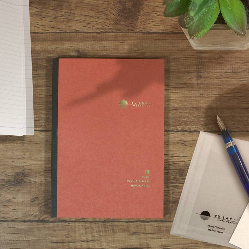 Yu-sari Notebook for Fountain Pen B5 size