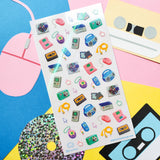 Electronic World Sticker Sheet