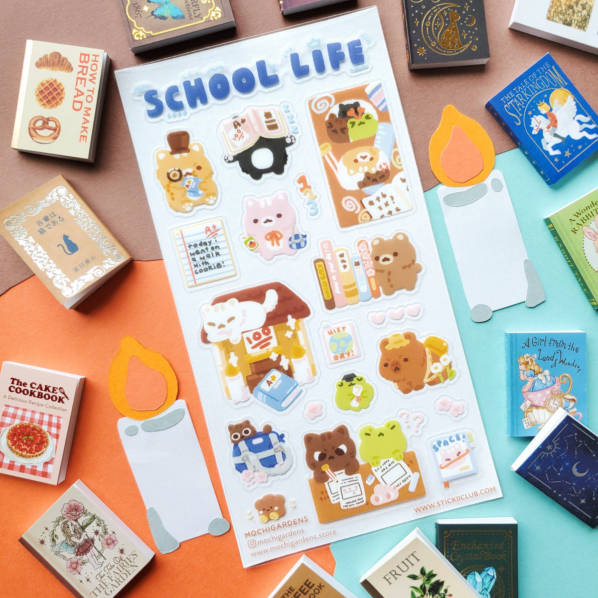 School Days Sticker Sheet