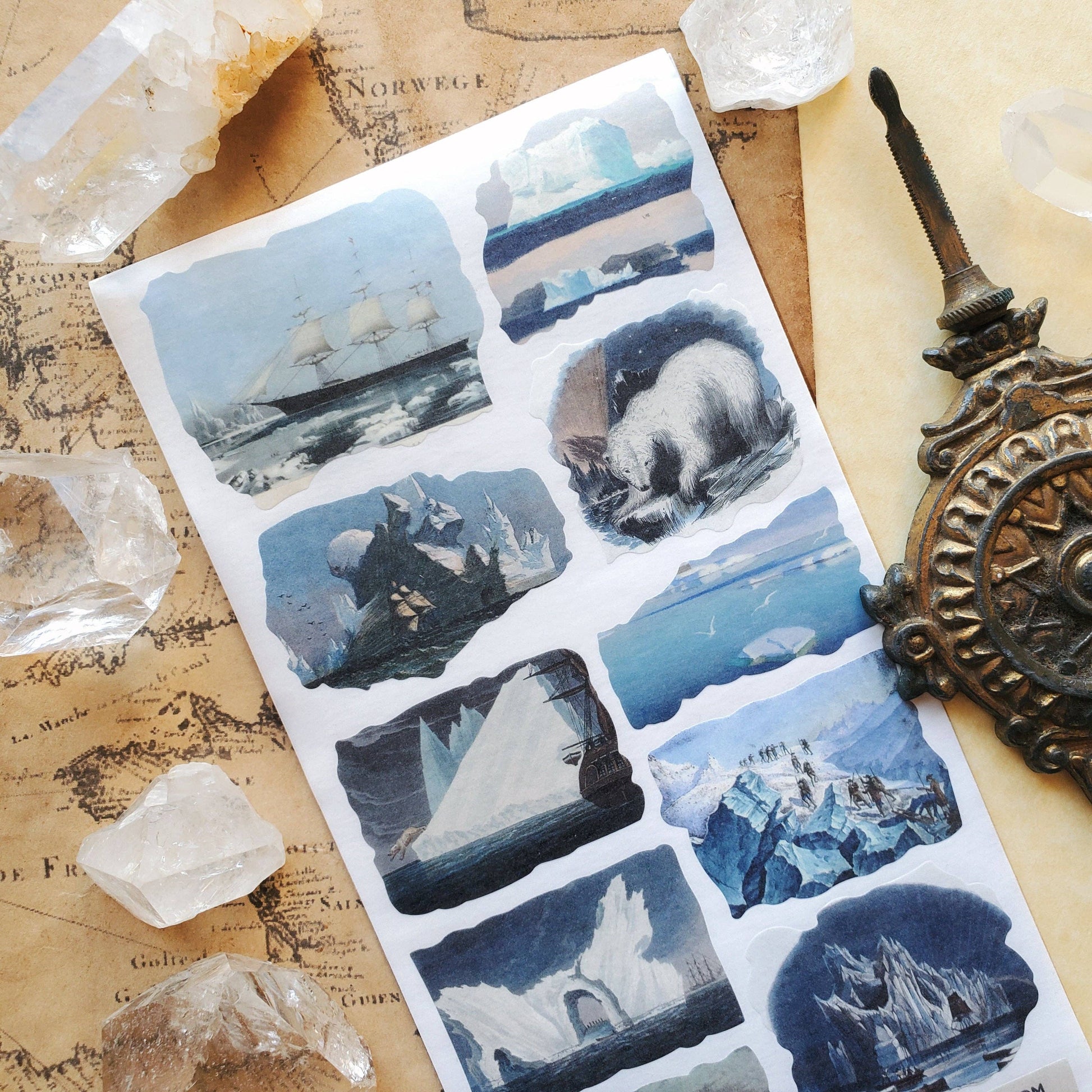 Polar Seas Sticker Sheet