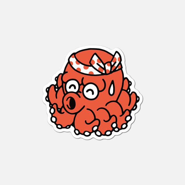 “Takotaro” vinyl sticker