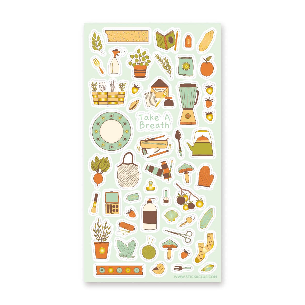 Take a Breath Sticker Sheet