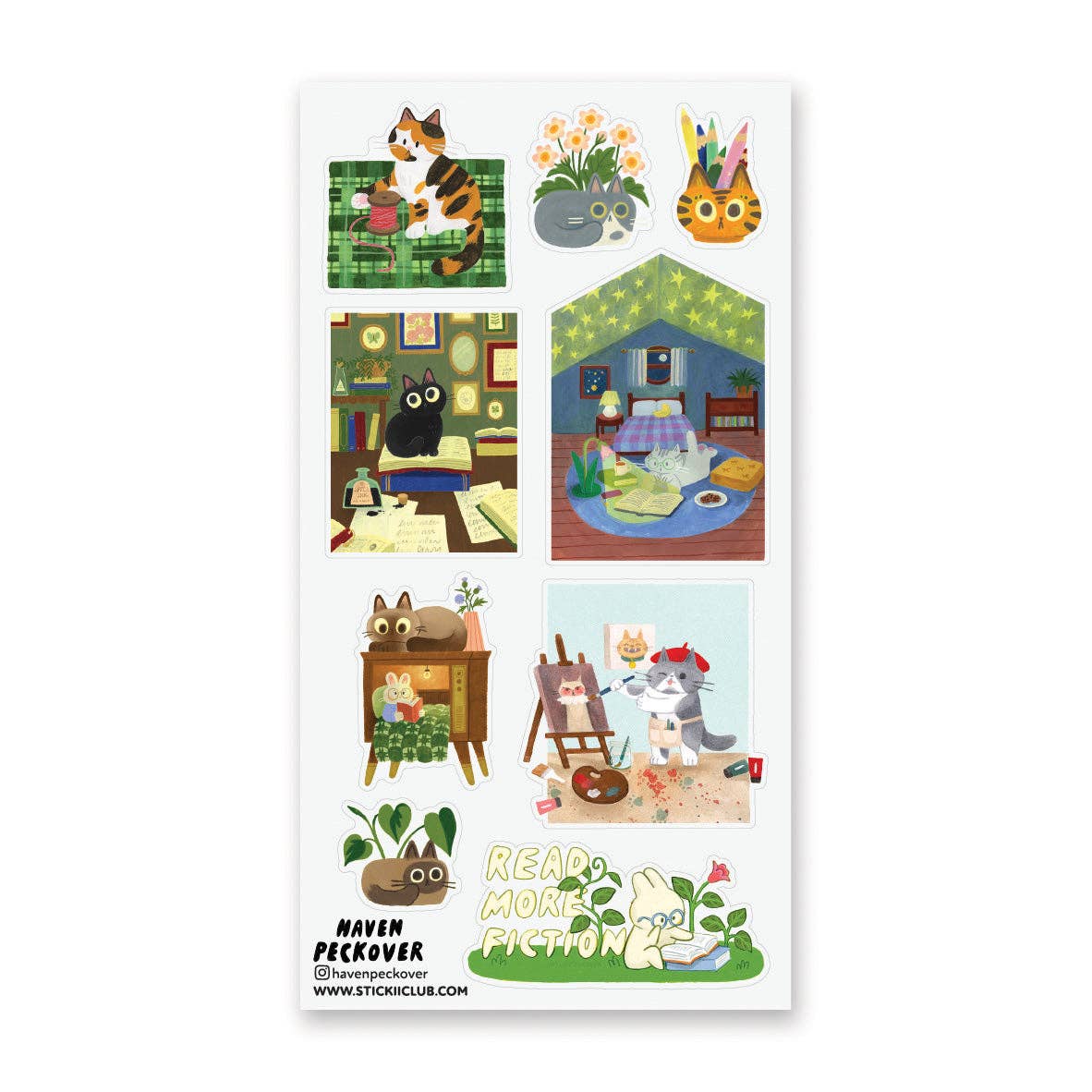 Paws & Pastimes Sticker Sheet