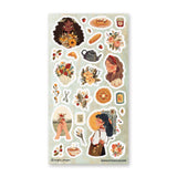 Pastoral Florals Sticker Sheet