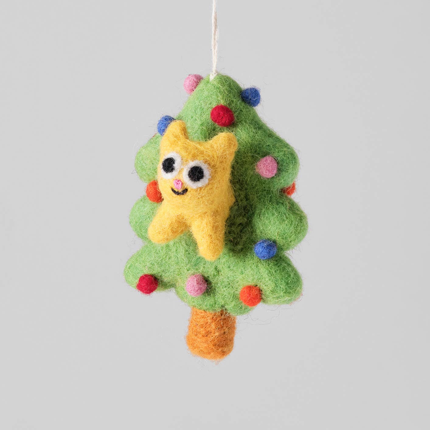 Bobby, Cat Hanging Felt Ornament