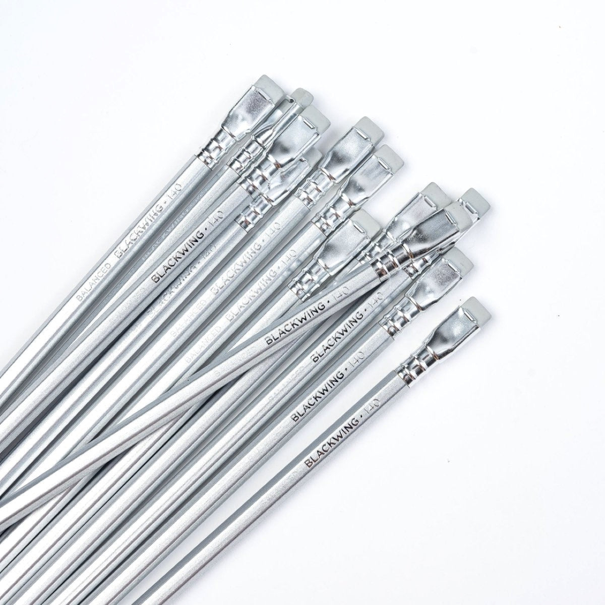 Set of Blackwing pencils on a white background