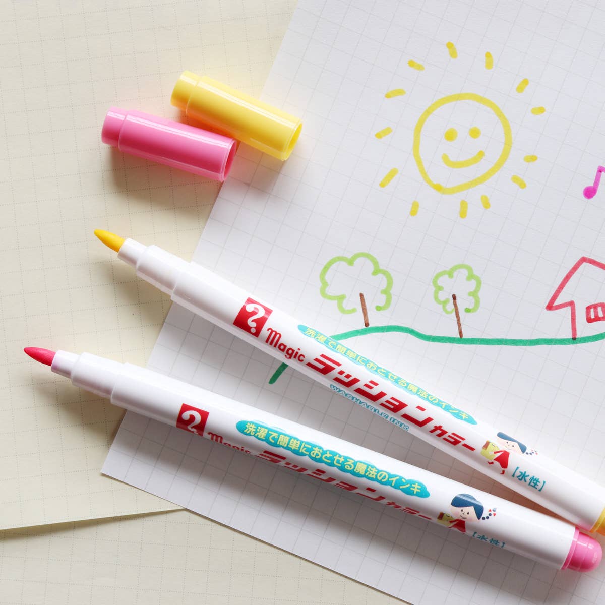 Magic Rashon Washable Color Pen 12 color set