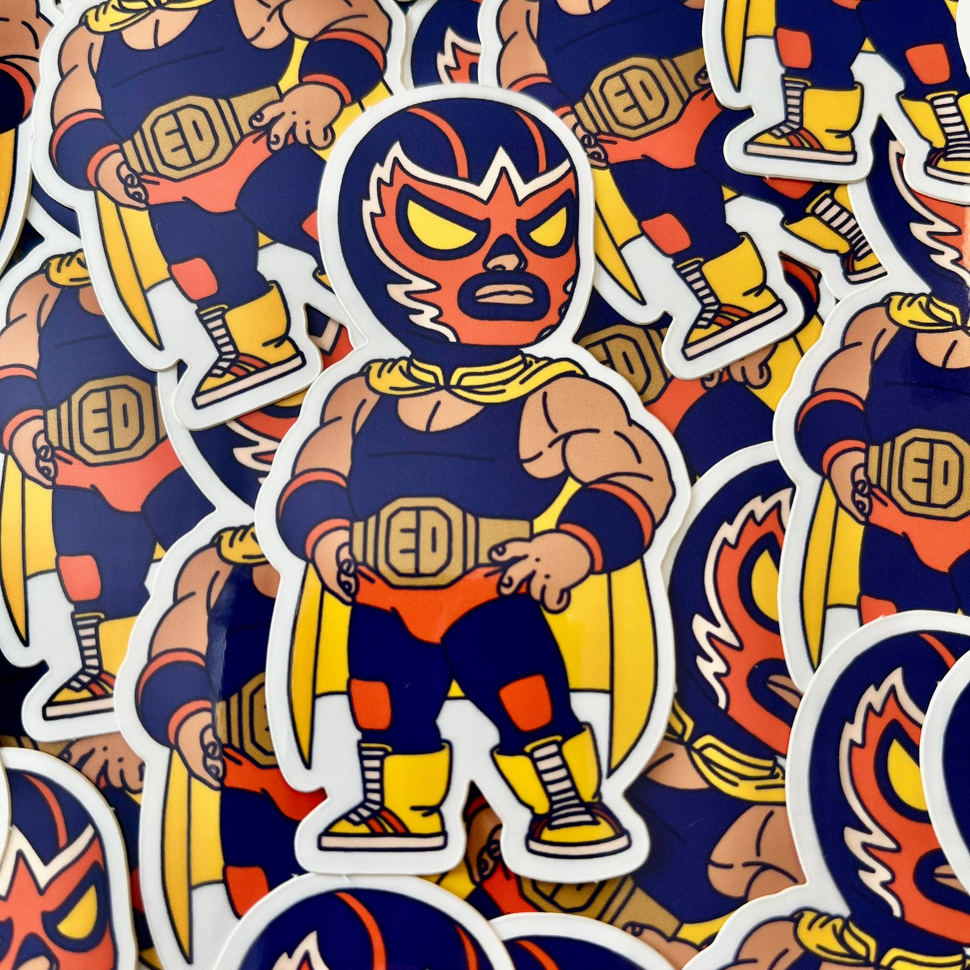 "El Diablo" vinyl sticker