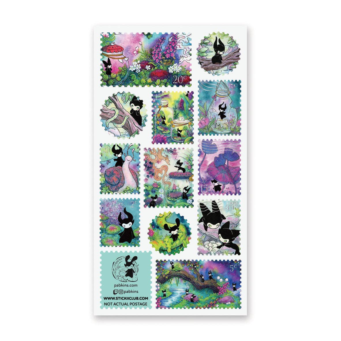 Little Forest Spirits Sticker Sheet