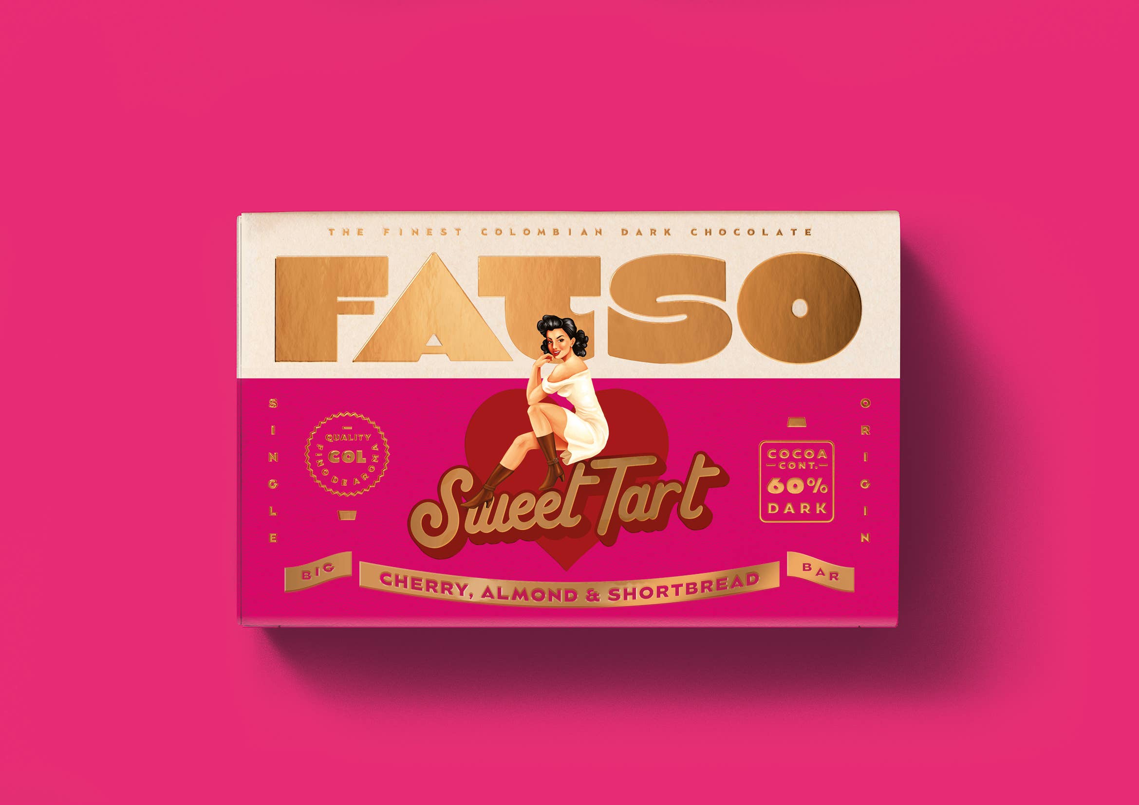 Fatso Sweet Tart Chocolate Bar
