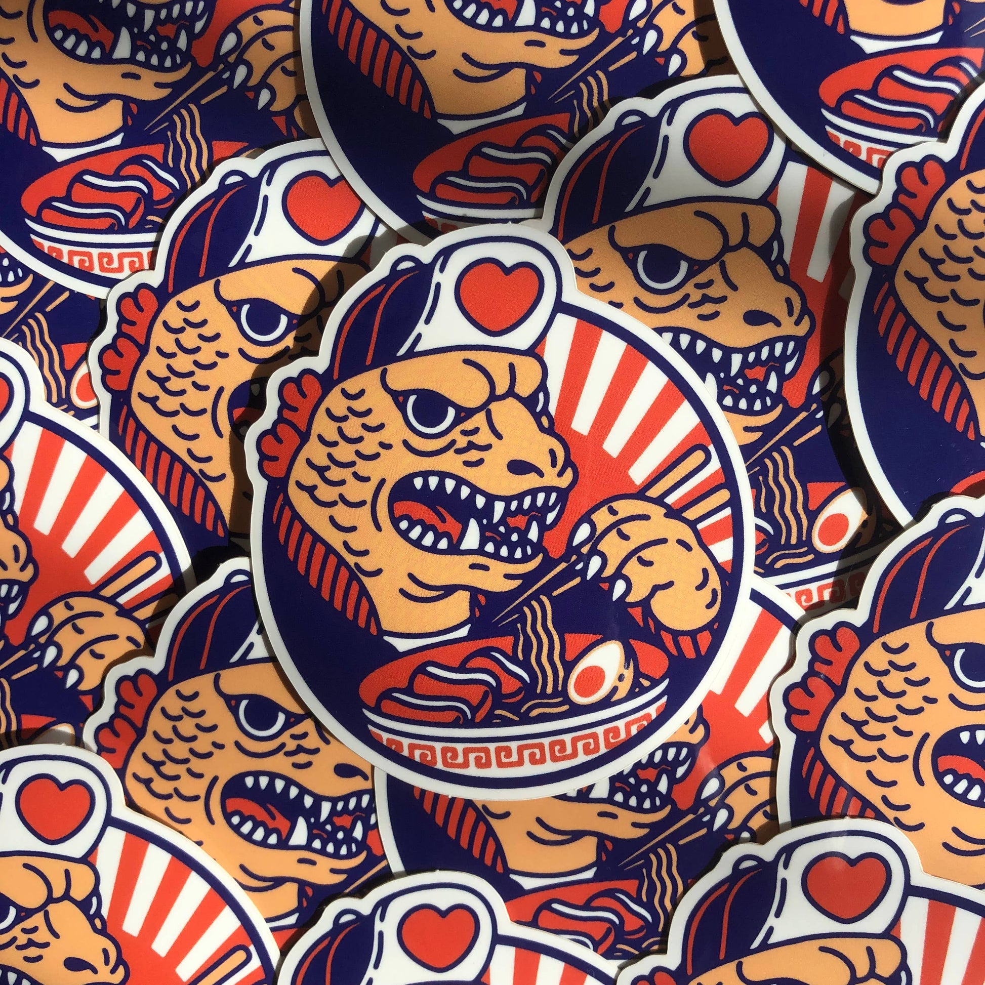 “Kaiju” vinyl sticker