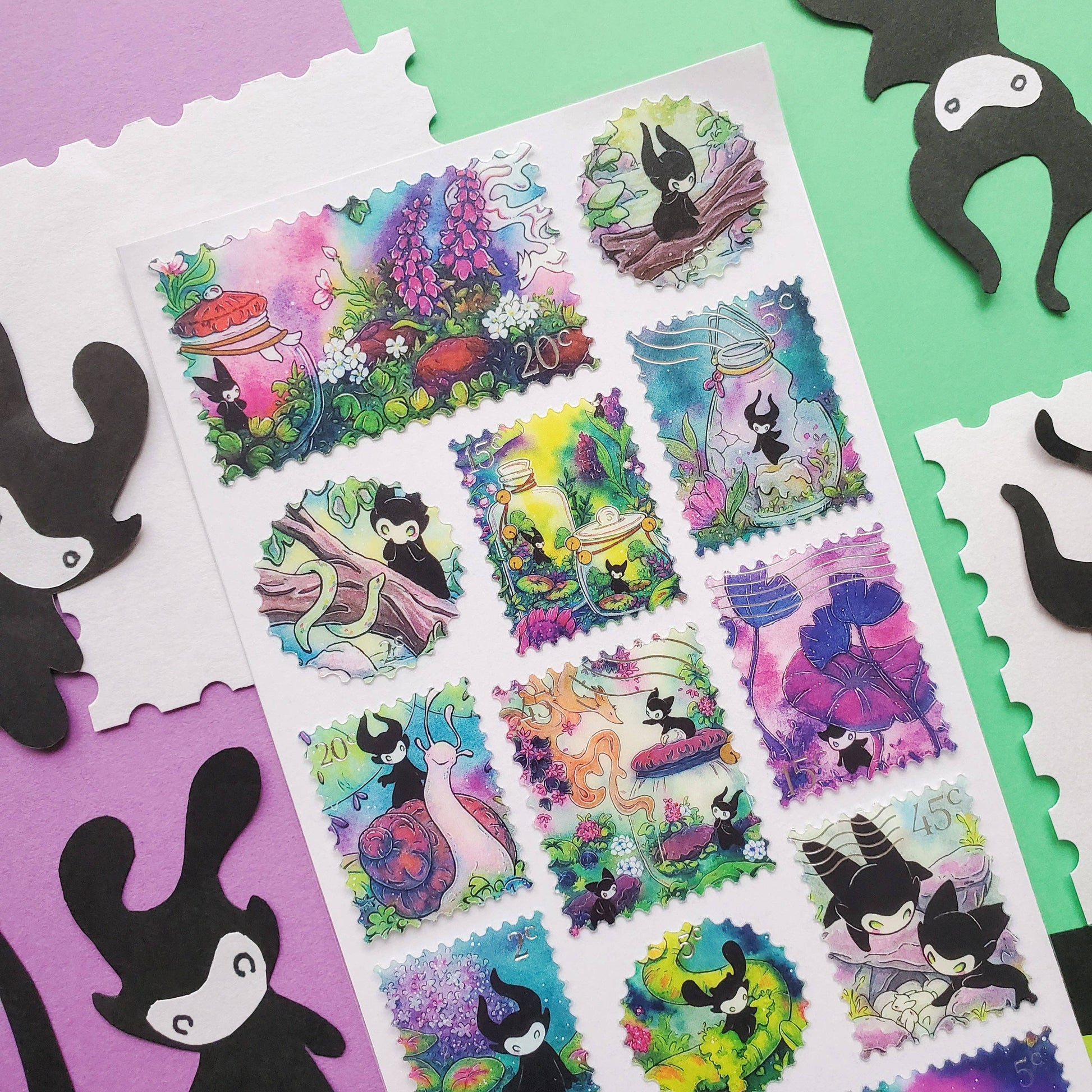 Little Forest Spirits Sticker Sheet