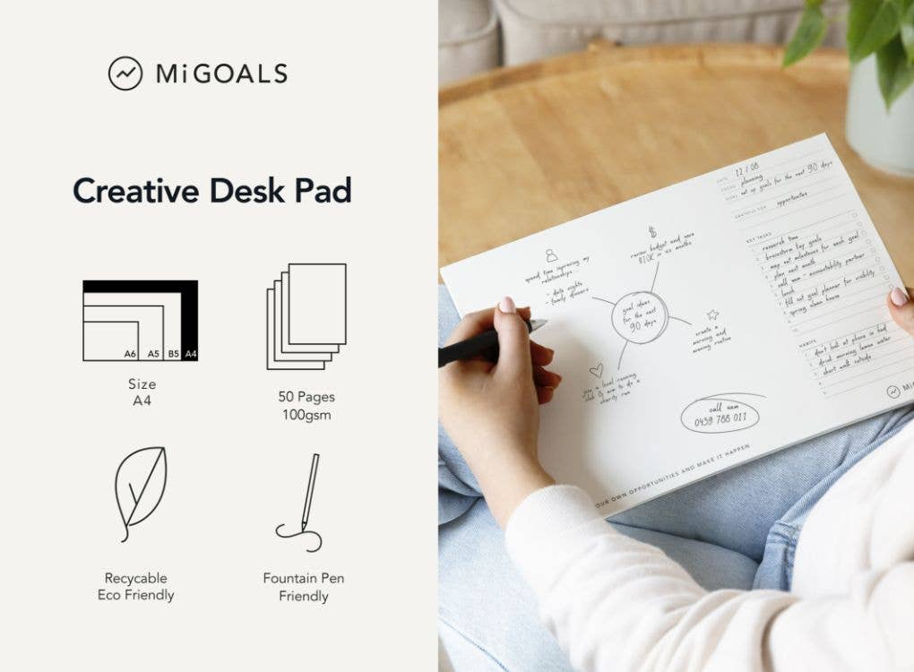 MiGoals Creative Desk Pad