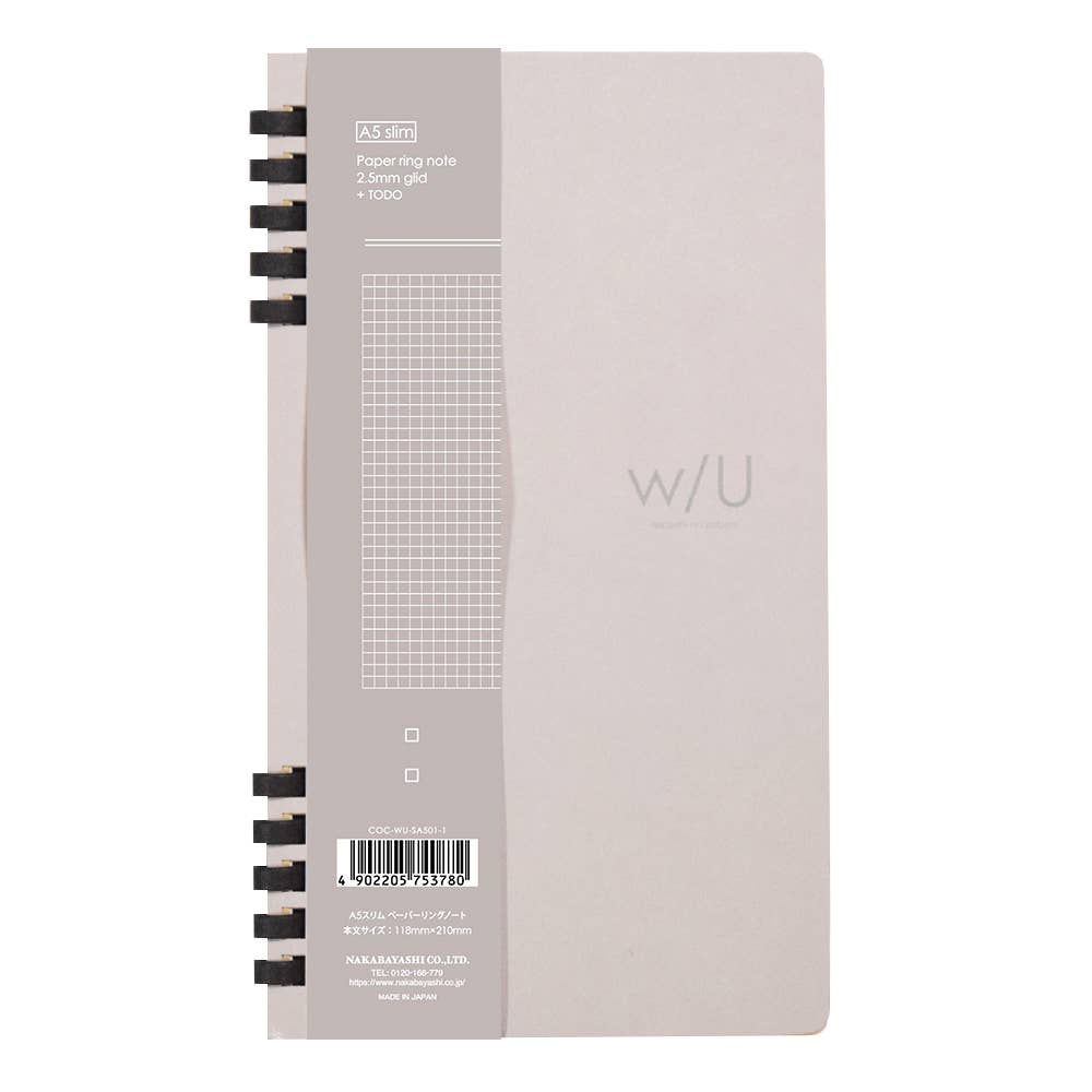 W/U A5 Slim Notebook