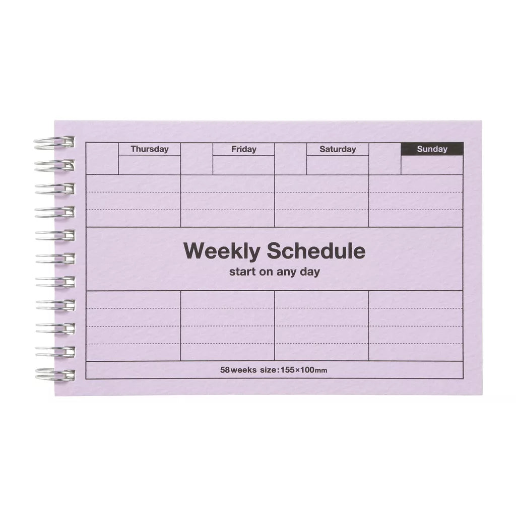 Mark's Inc Weekly Schedule