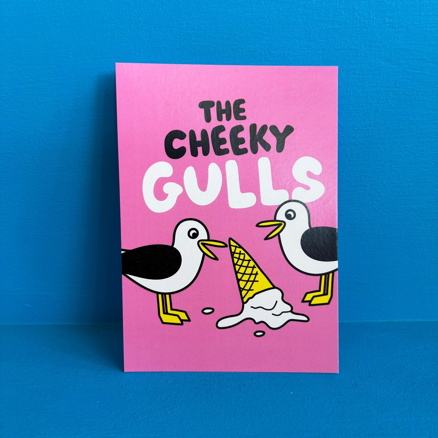 The Cheeky Gulls Postcard