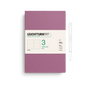 Purple notebook with white cover featuring Leuchtturm1917 branding on a white background