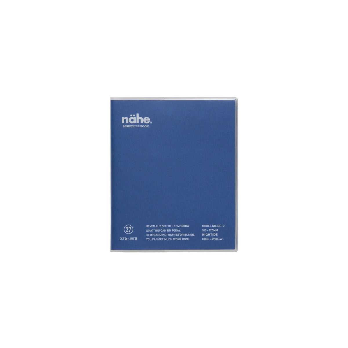 Hightide 2027 Nahe Square Monthly Planner