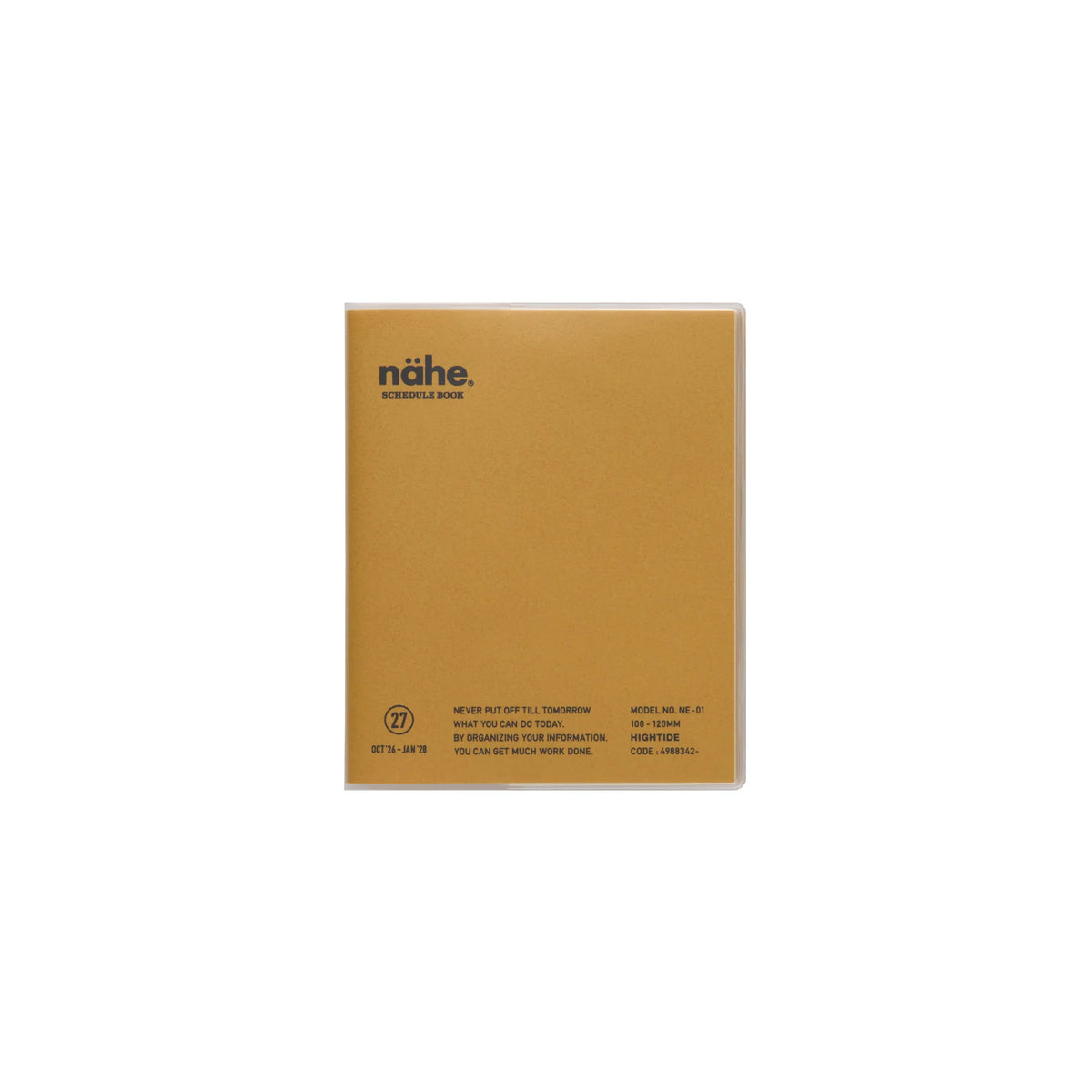 Hightide 2027 Nahe Square Monthly Planner