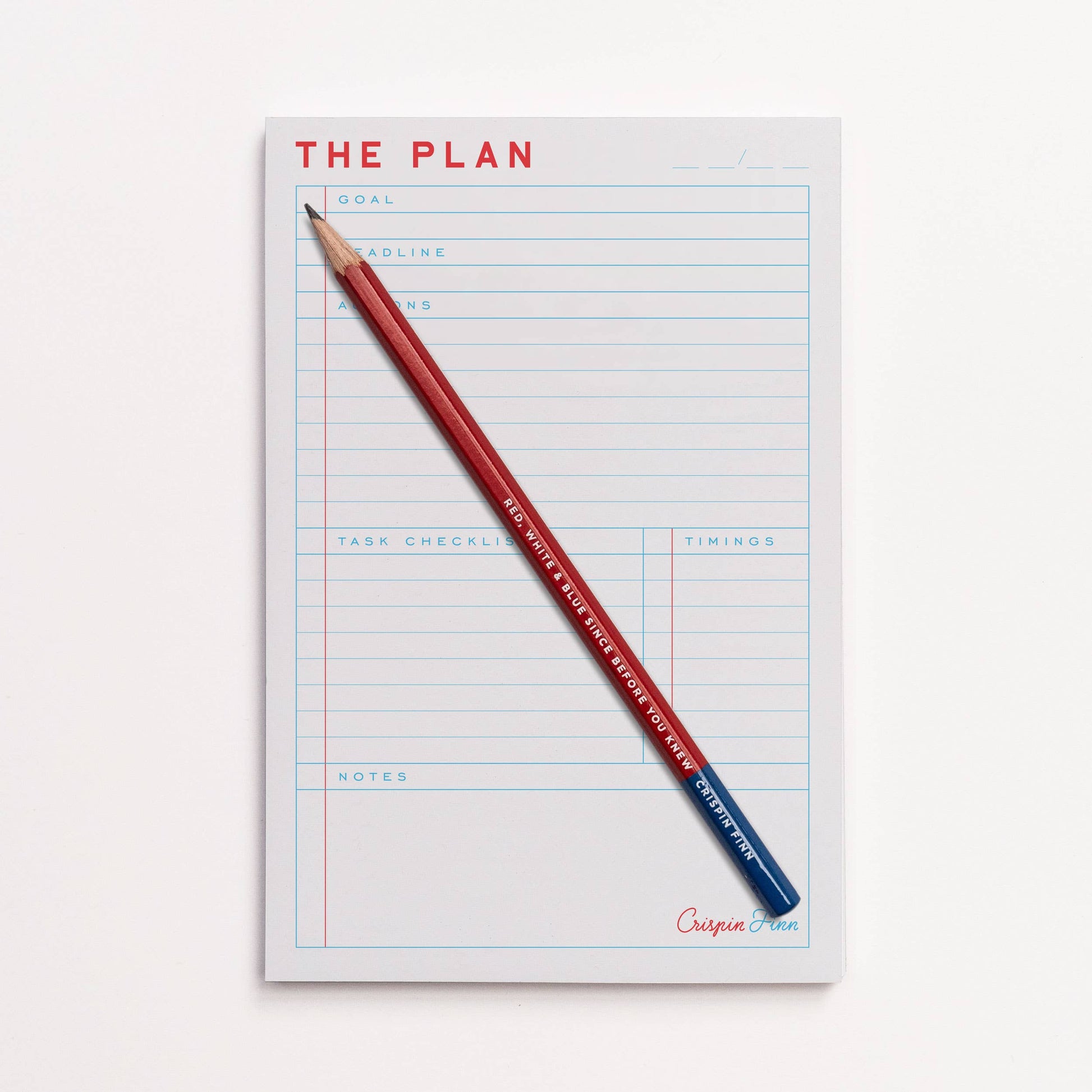 cripin finn the plan notepad