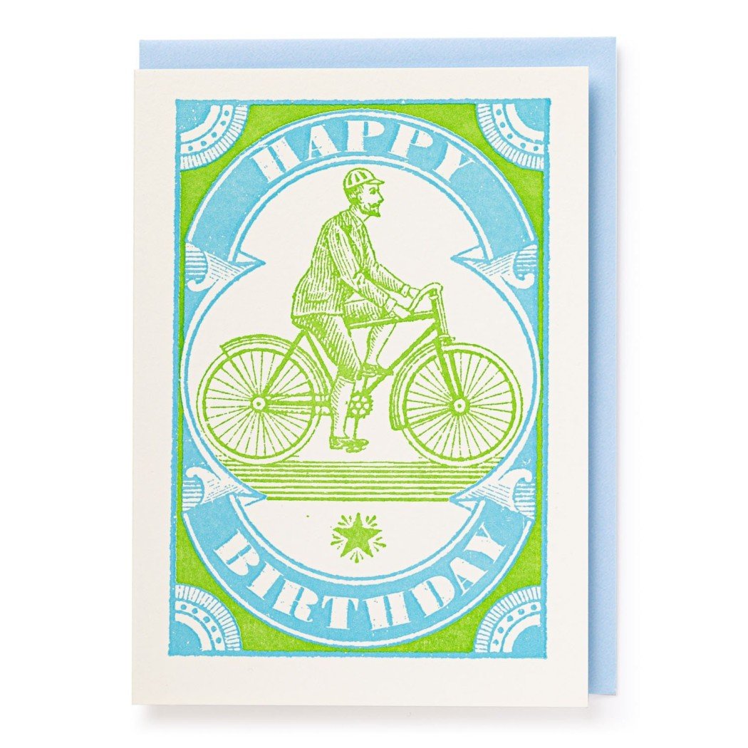 Bicycle Birthday Greeting Card