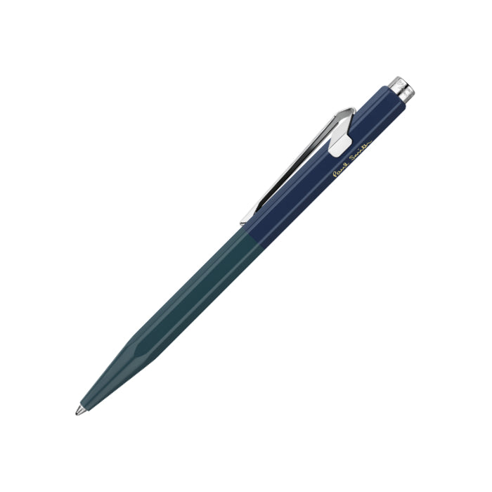 Green and Blue Caran D'Ache Paul Smith 849 pen