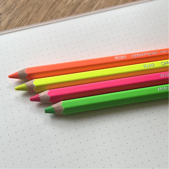 Caran d'Ache Maxi Neon Pencils