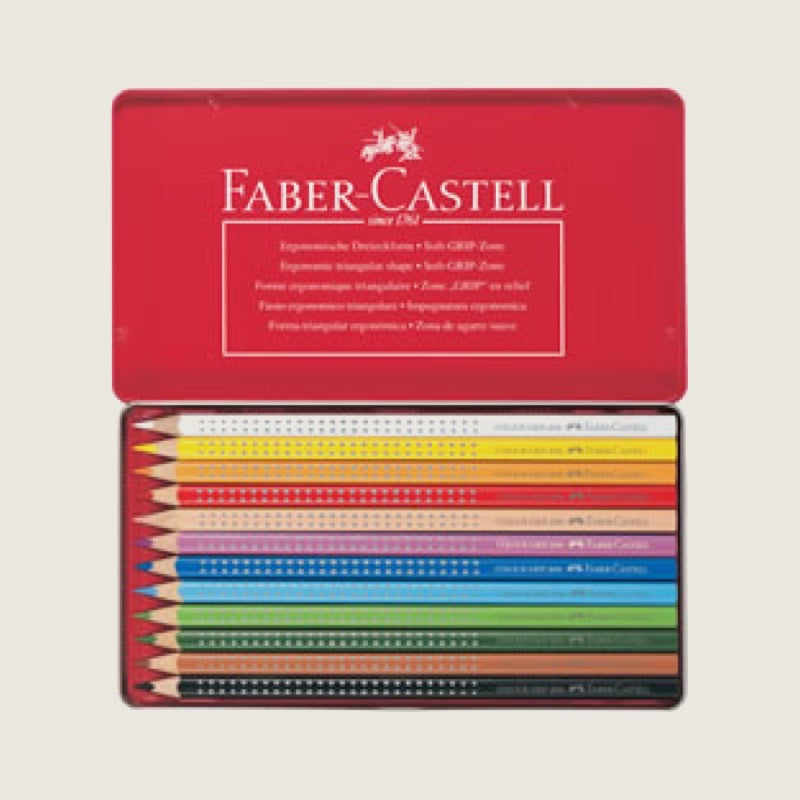 Colour Grip Pencils Set of 12