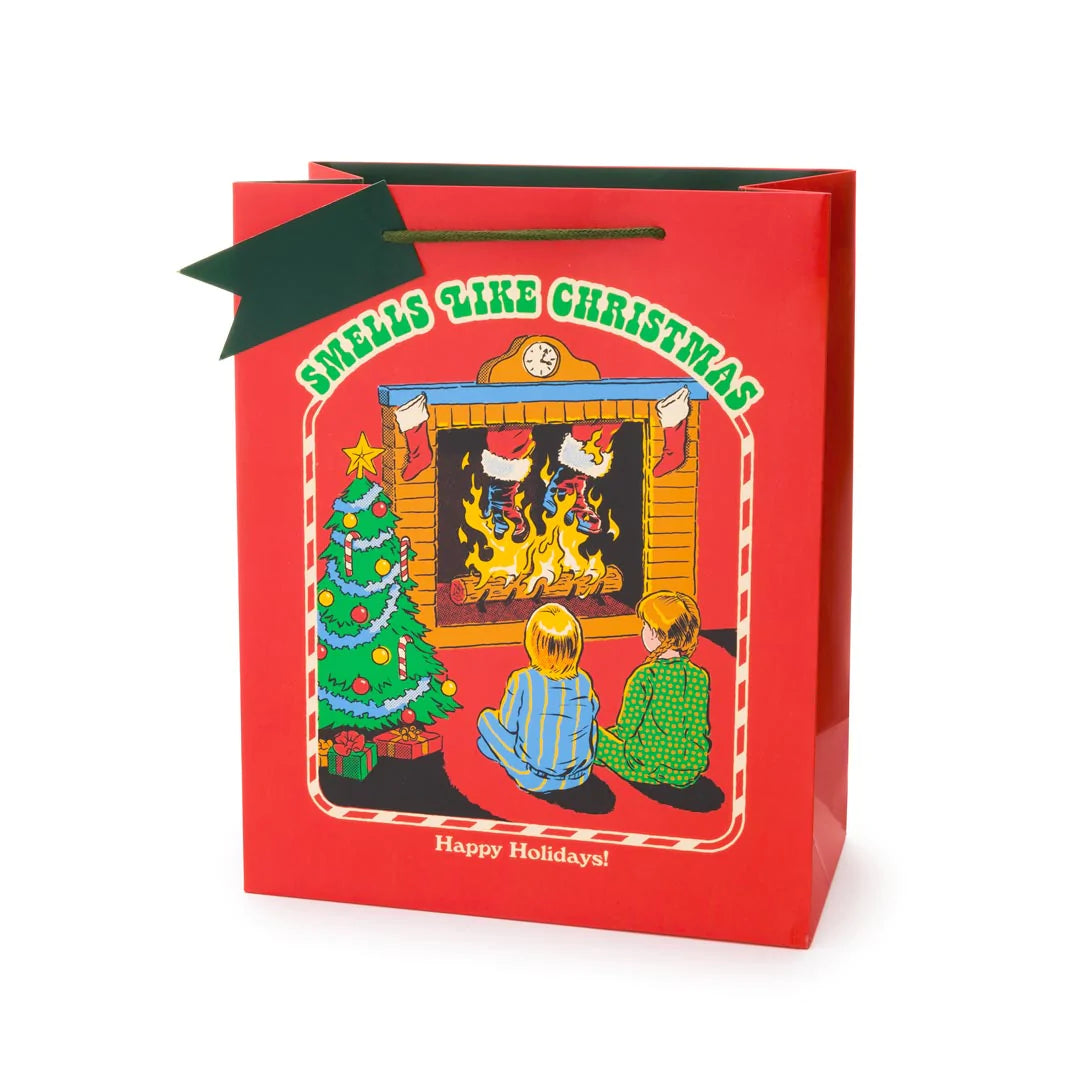 Smells Like Christmas Large Gift Bag